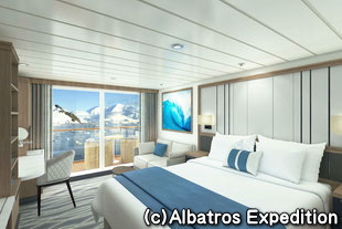 Balcony State Cabin C State - MS Ocean Albatros