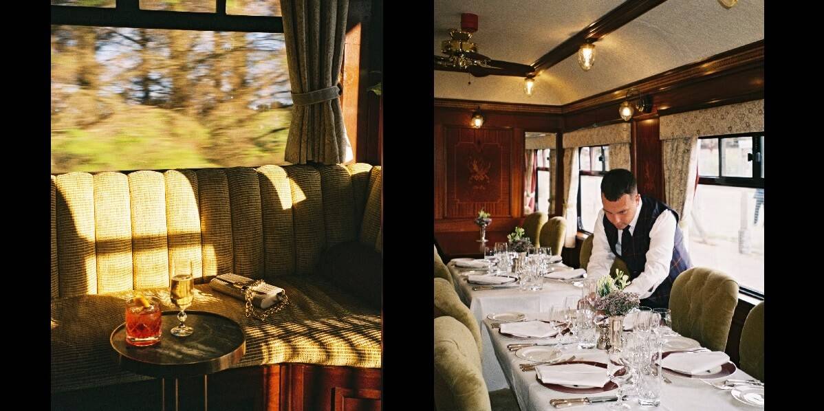 イギリスのラグジュアリーな列車の旅